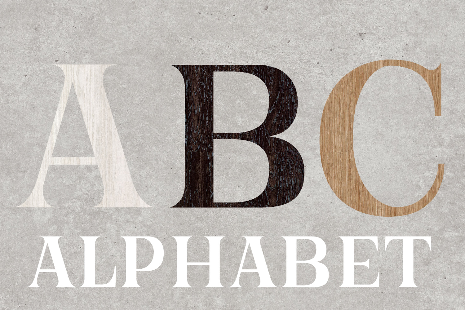 Artesive Alphabet - Lettere Adesive decorative per mobili e casa