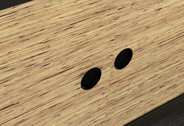 Klebefolie in rustikal matt Farbe auf dem Holz