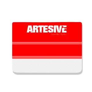 Artesive Mini Red – Espátula de aplicación multiusos con fieltro